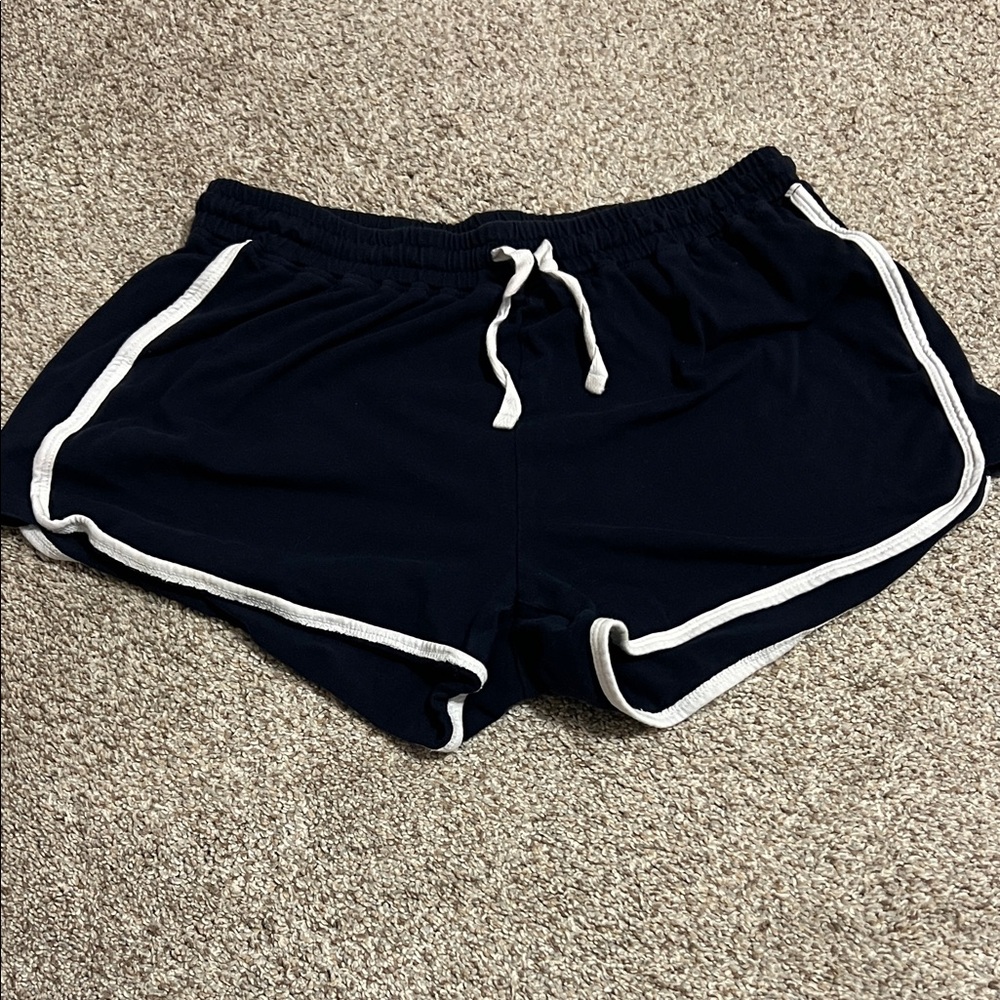 Women's Black Athletic Shorts